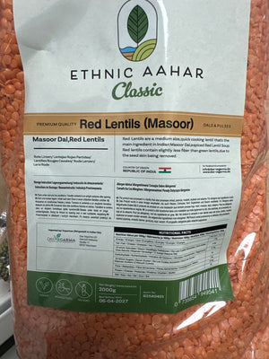 Red Lentils (masoor) EA 2kg