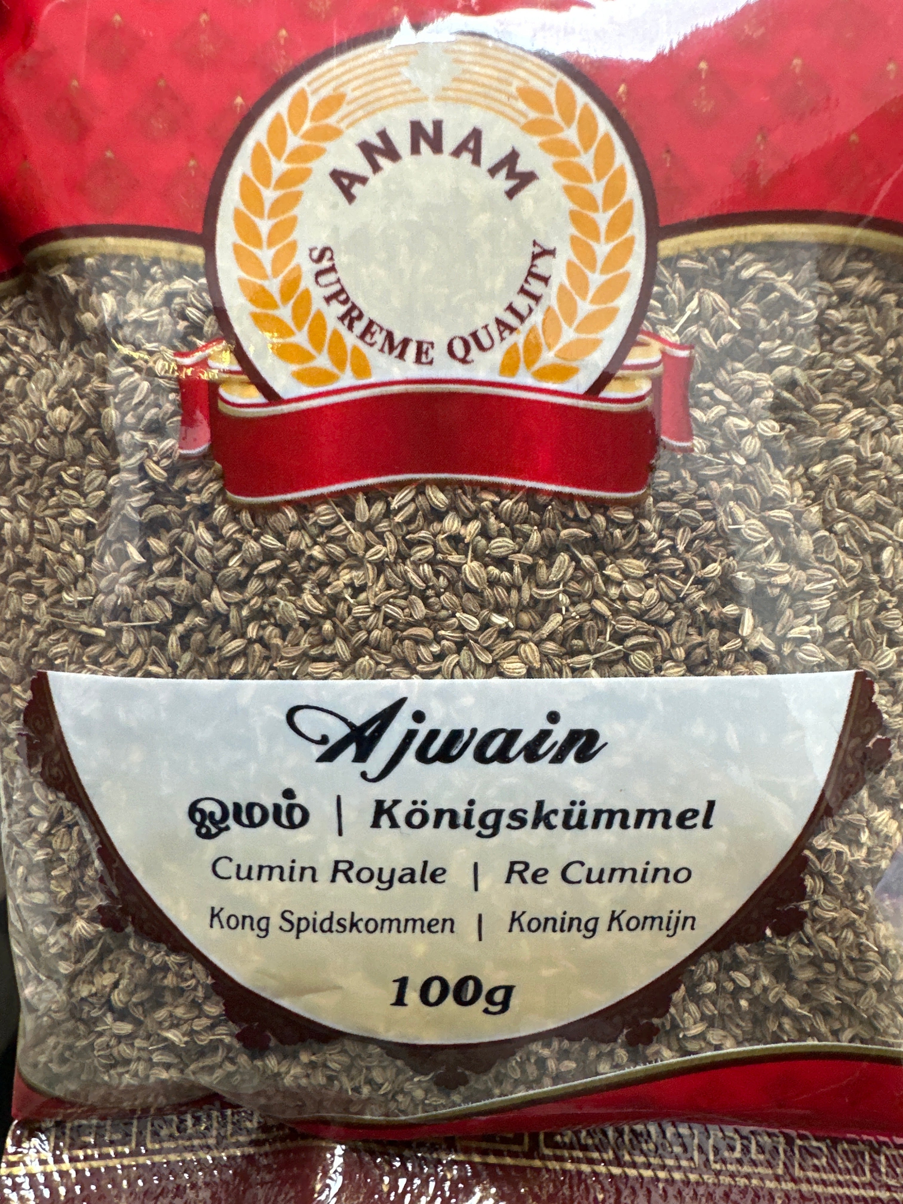Ajwain 100g – Indospice Germany