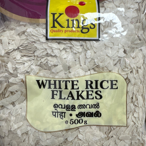 White Rice Flakes 500g Kings