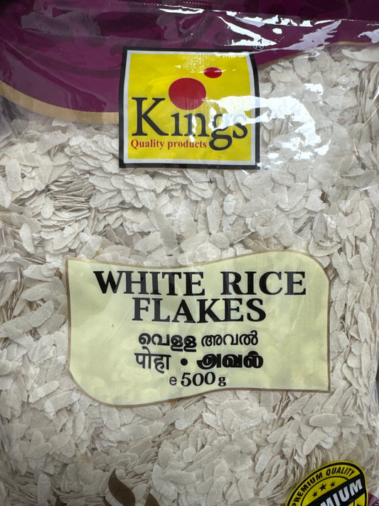 White Rice Flakes 500g Kings