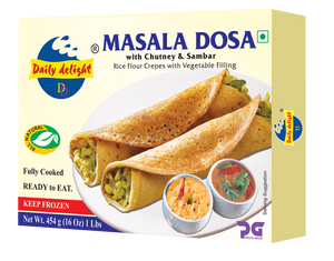 DAILY DELIGHT FROZEN MASALA DOSA