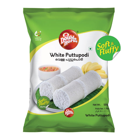 Double Horse White Puttupodi