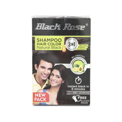 Black Rose Hair colour Shampoo