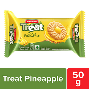 Britannia Pineapple Cream Biscuits