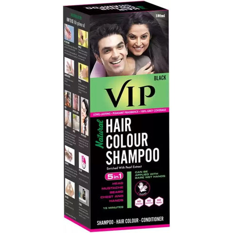 VIP Hair Colour Black Shampoo