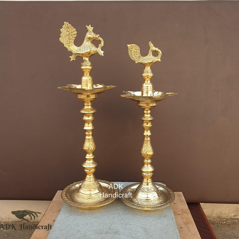 Brass fancy Kuthu Vilakku 10