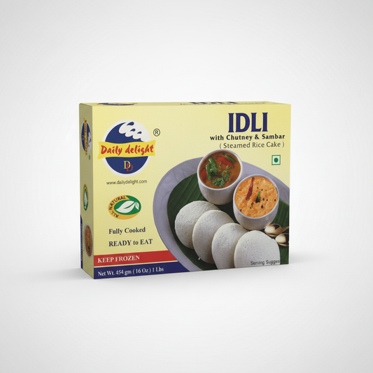 Idli chutney sambar
